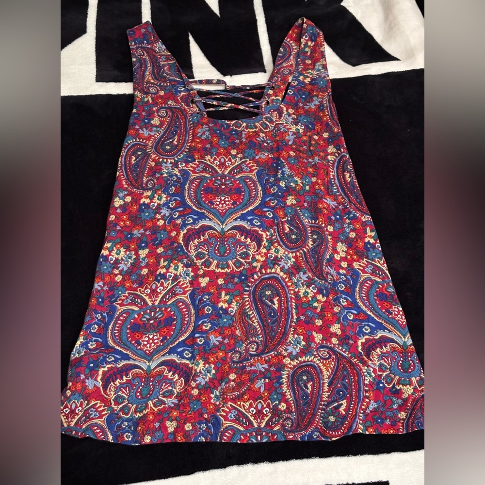 Lucky Brand Multicolor Paisley Tank Top - Picture 9 of 10